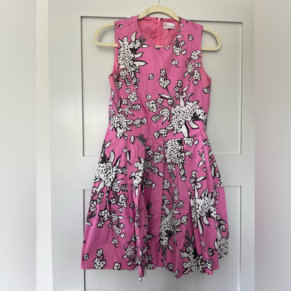 Red Valentino Floral Dress
